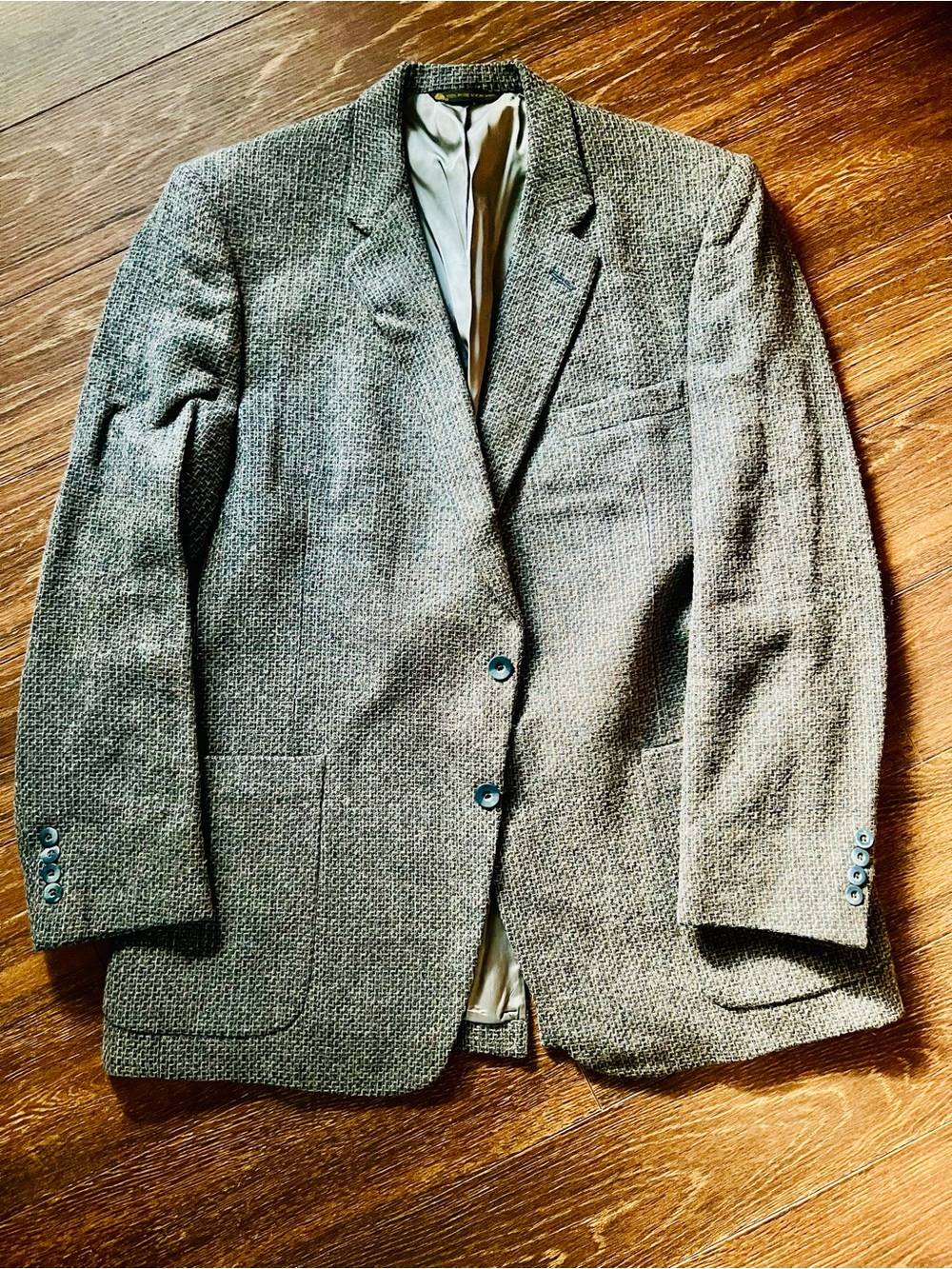CHRISTIAN DIOR Men's Monsieur Tailored Tweed Sport Coat Blazer Jacket XL